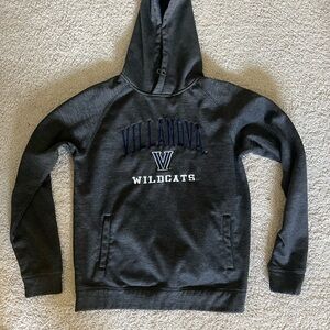 Colosseum Charcoal Gray Villanova Wildcats Pullover Hoodie